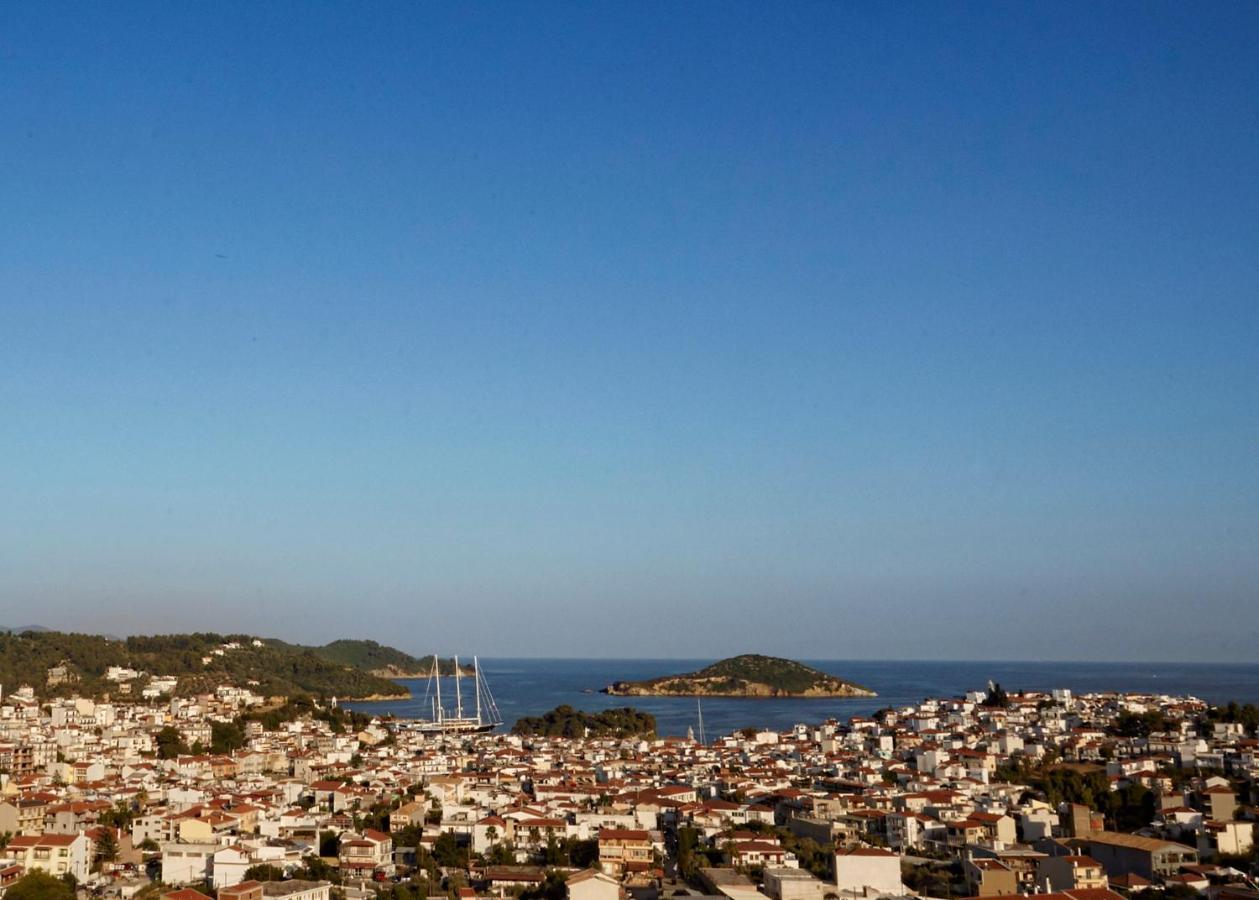 Bella View Lägenhet Skiathos stad Exteriör bild